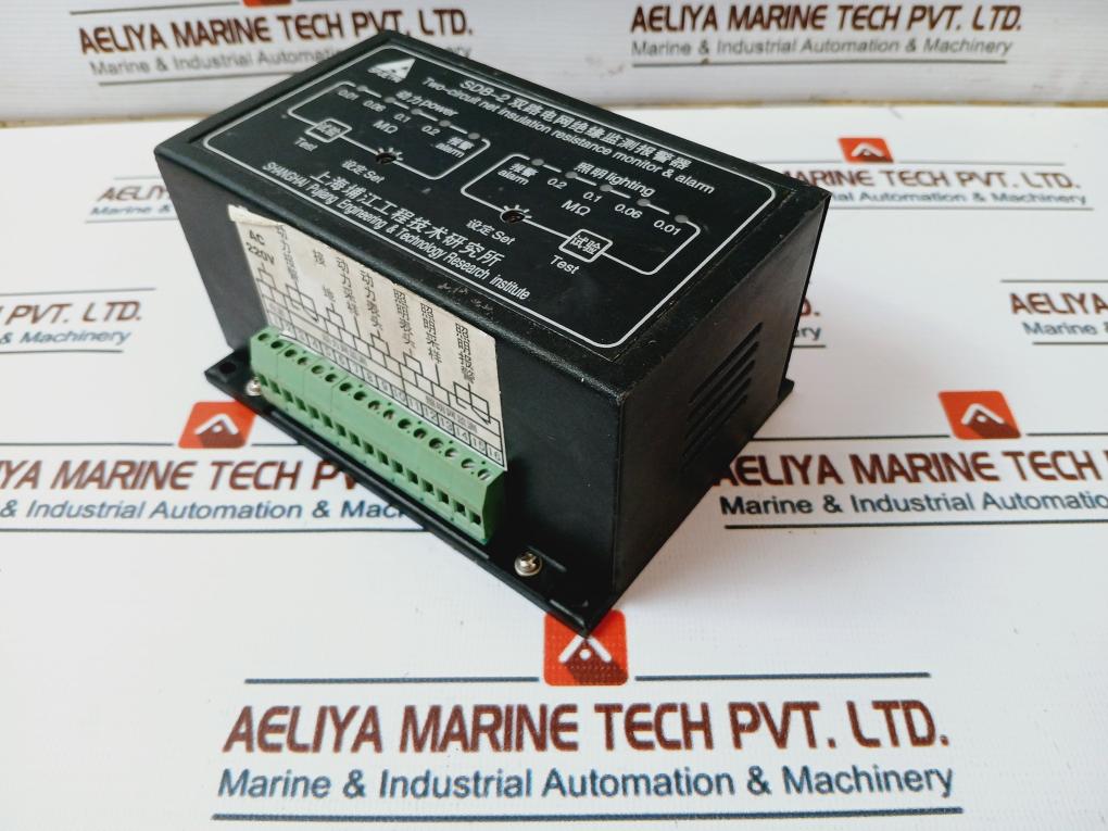 Spjetri SDB-2 Two-Circuit Net Insulation Resistance Monitor & Alarm