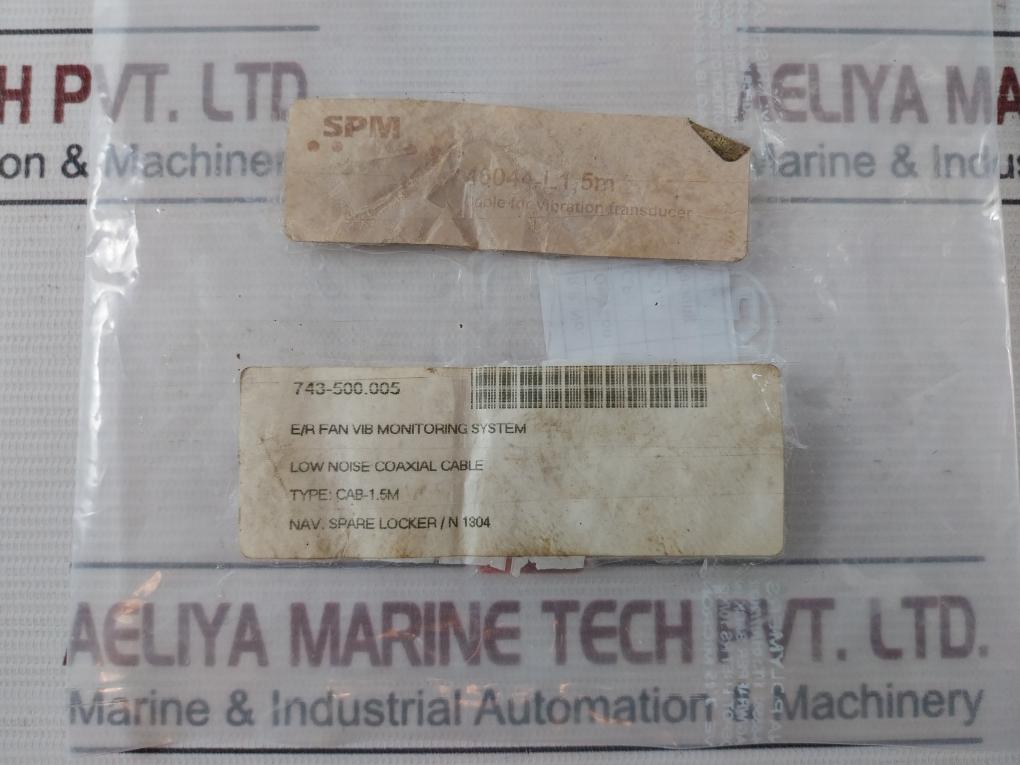 Spm G 03130 Ht Cable For Vibration Transducer M23329/4-02-04