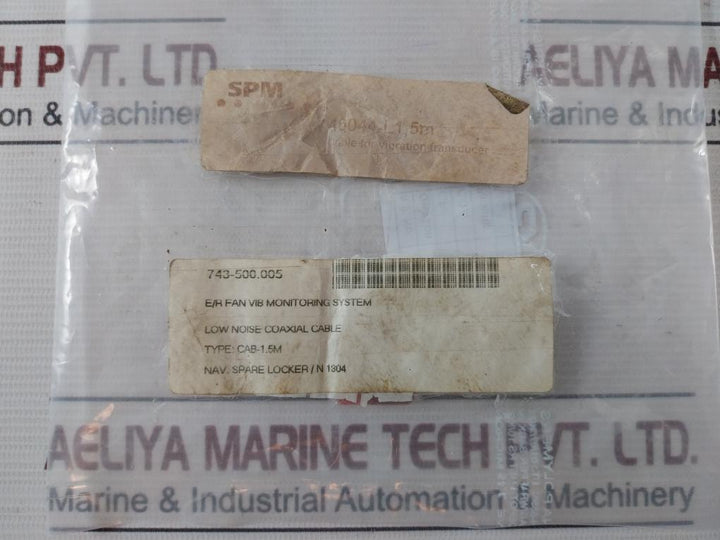 Spm G 03130 Ht Cable For Vibration Transducer M23329/4-02-04