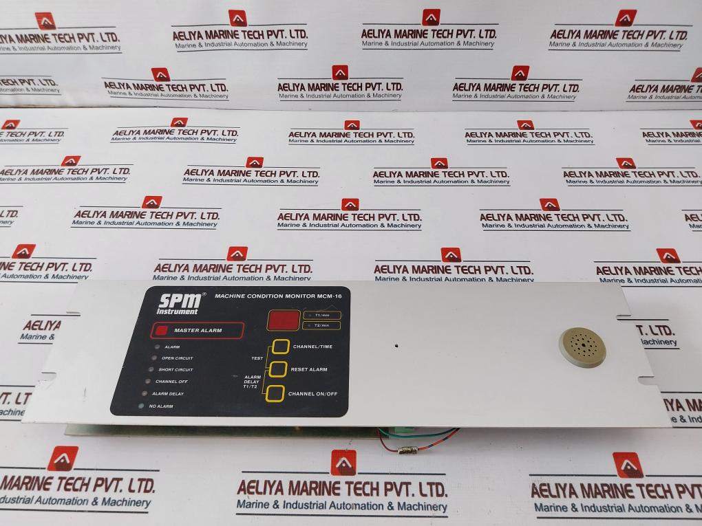 Spm Mcm-16 Machine Condition Monitor With Sc235A Audio Buzzer