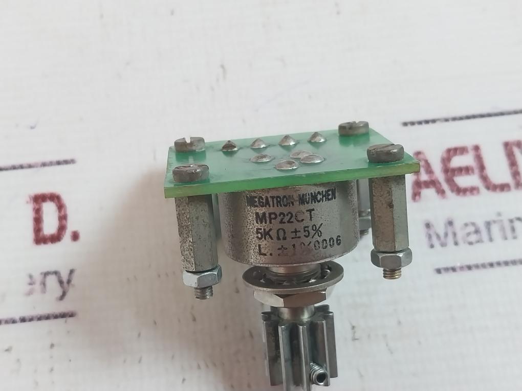 Spobu Ess024A - 5KΩ ±5% Precision Potentiometer Mp22Ct 0006