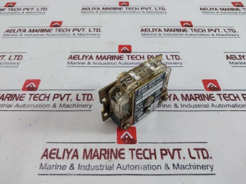 Spohn+Burkhardt Sm 8903-1 Relay Ac 11 Ie: 10A, Ith2: 16A