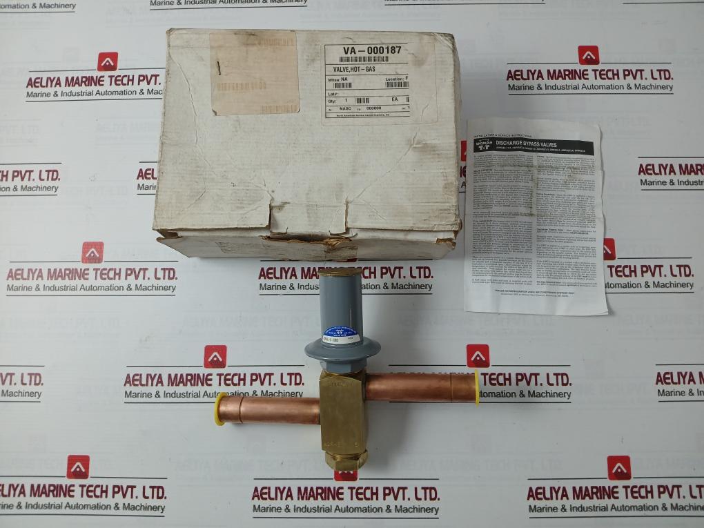 Sporlan Adrhe-6-0/80 Discharge Bypass Valve Va-000187