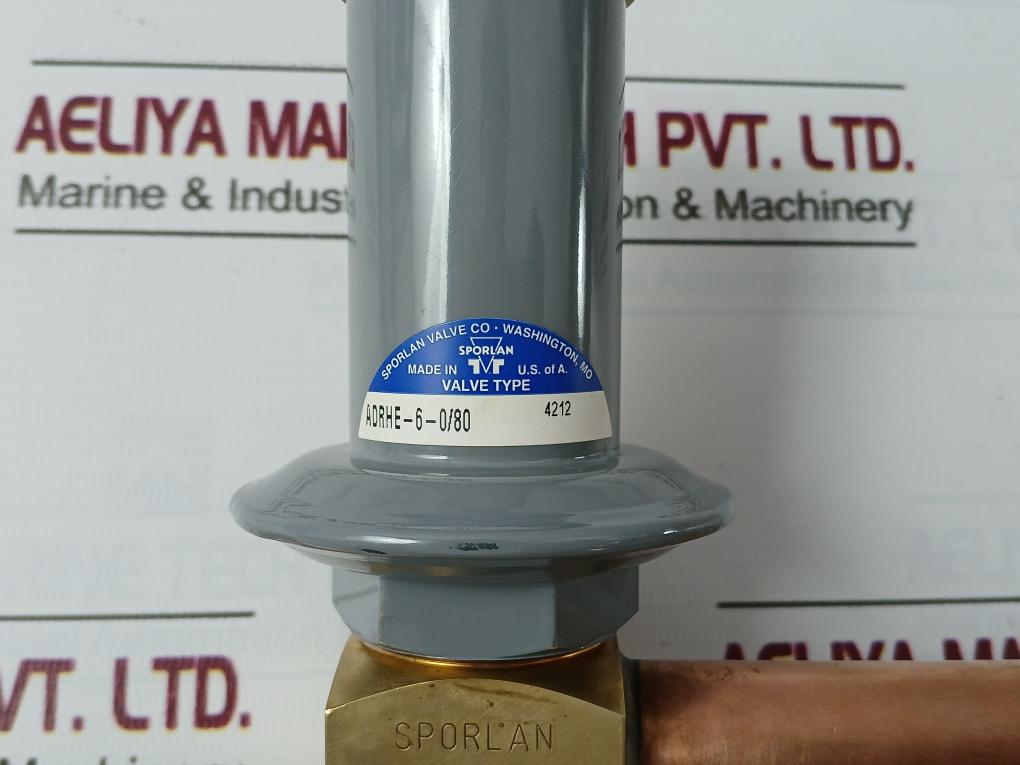 Sporlan Adrhe-6-0/80 Discharge Bypass Valve Va-000187