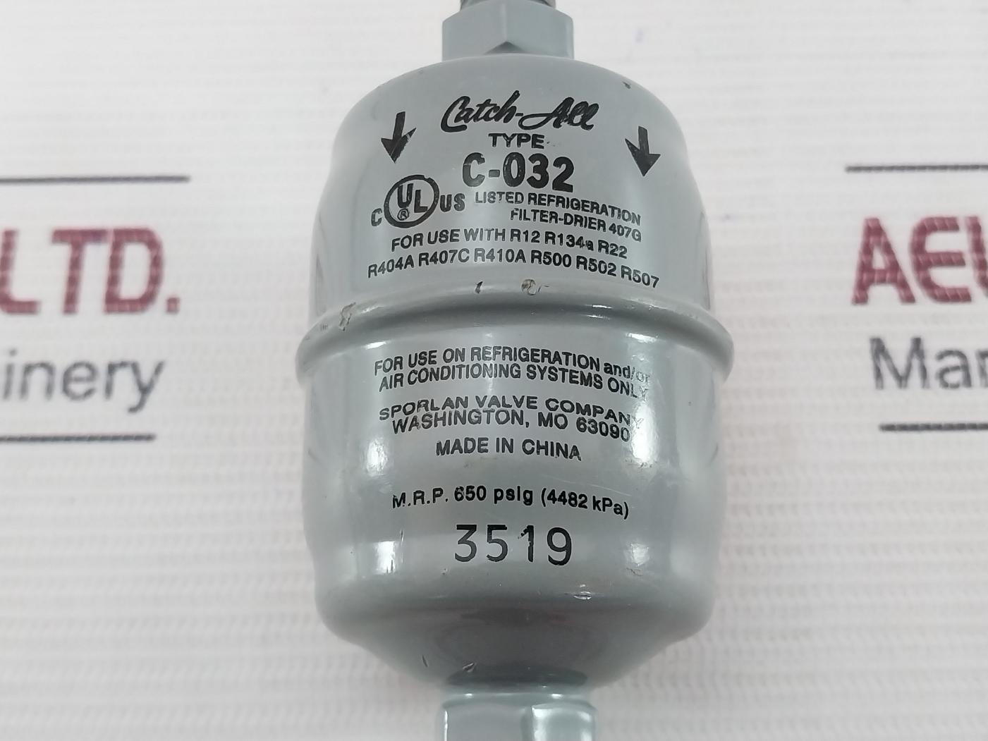 Sporlan C-032 Filter Drier