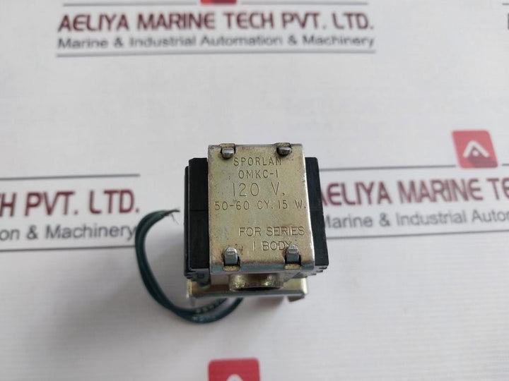 Sporlan Omkc-1 Solenoid Valve 120V