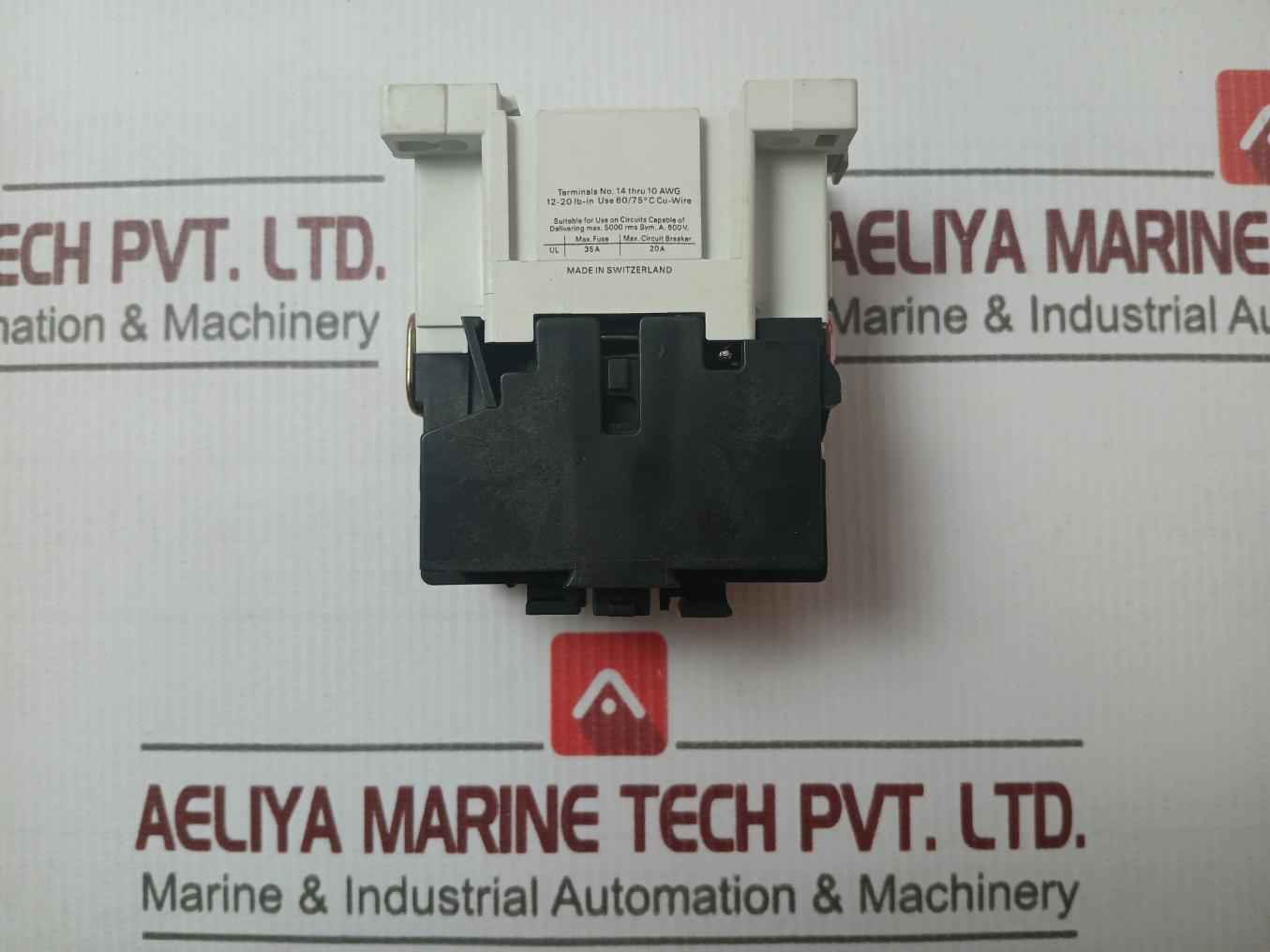 Sprecher+Schuh Ca3-12-10 Contactor Motor 50/60 Hz