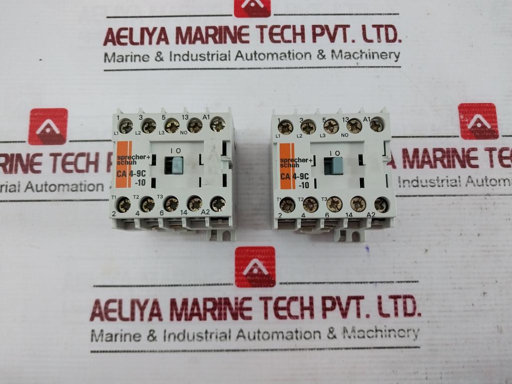 Sprecher+Schuh Ca 4-9C-10 Motor Starter With O/L Relay Ac-1 500V 20A Aux 16A