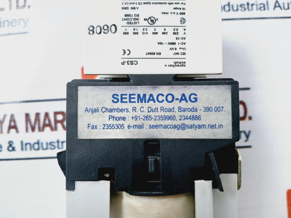 Sprecher+Schuh Cs 3C Contactor With Relay