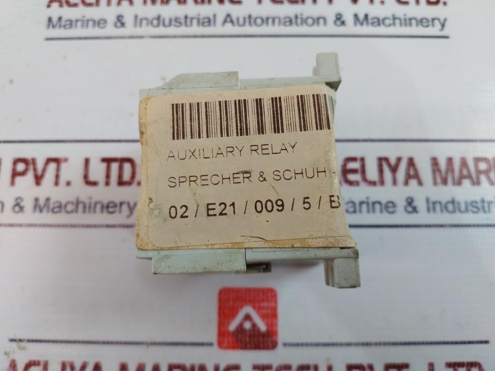 Sprecher+Schuh Cs 4-31Z Auxiliary Control Relay 12 Lb-ins 48V 50/60Hz