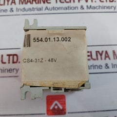 Sprecher+Schuh Cs 4-31Z Auxiliary Control Relay 12 Lb-ins 48V 50/60Hz