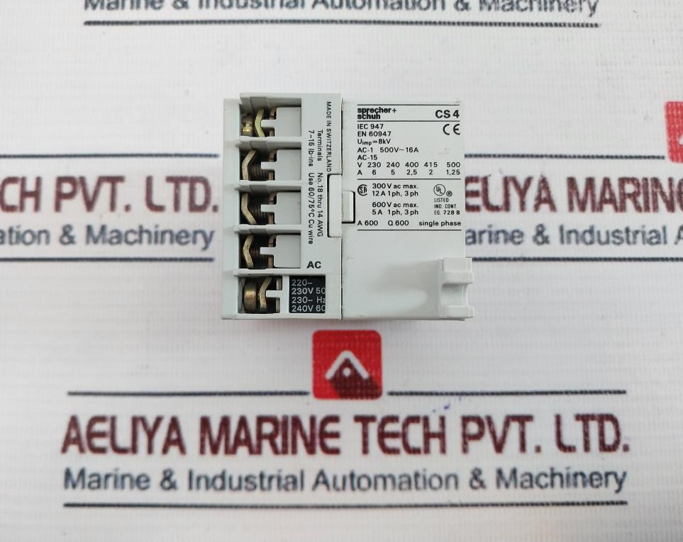 Sprecher+Schuh CS4-40E Control Relay