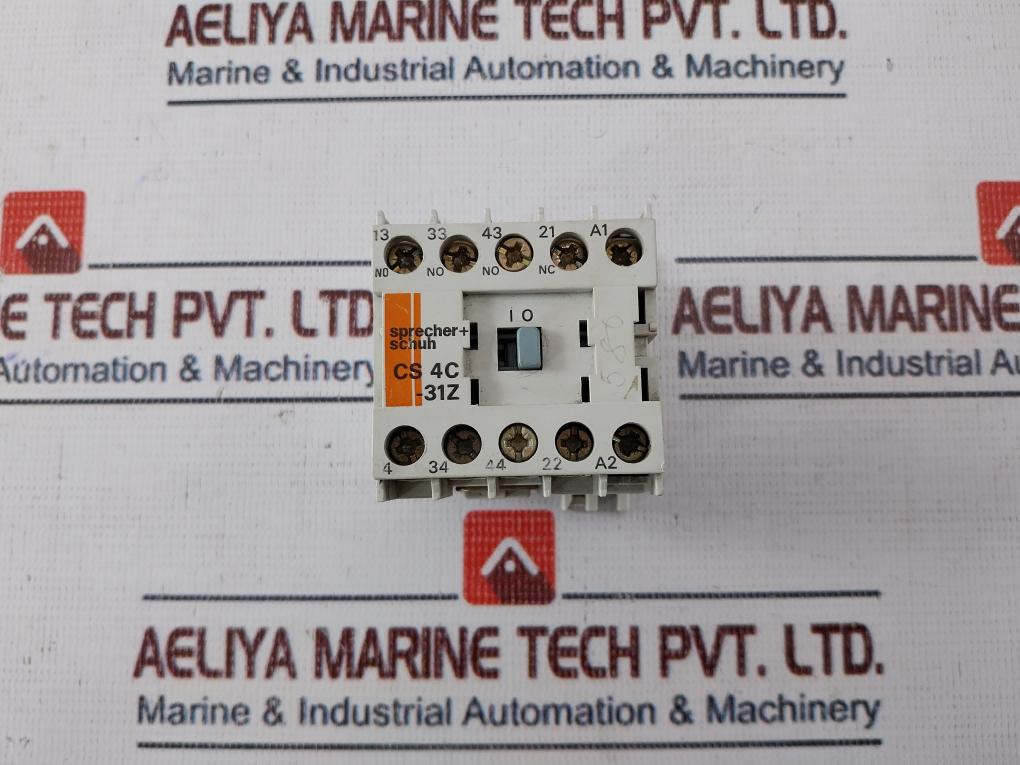 Sprecher + Schuh Cs 4C-31Z Control Relay