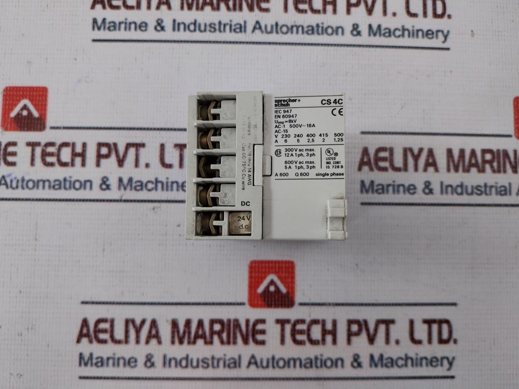 Sprecher + Schuh Cs 4C-31Z Control Relay