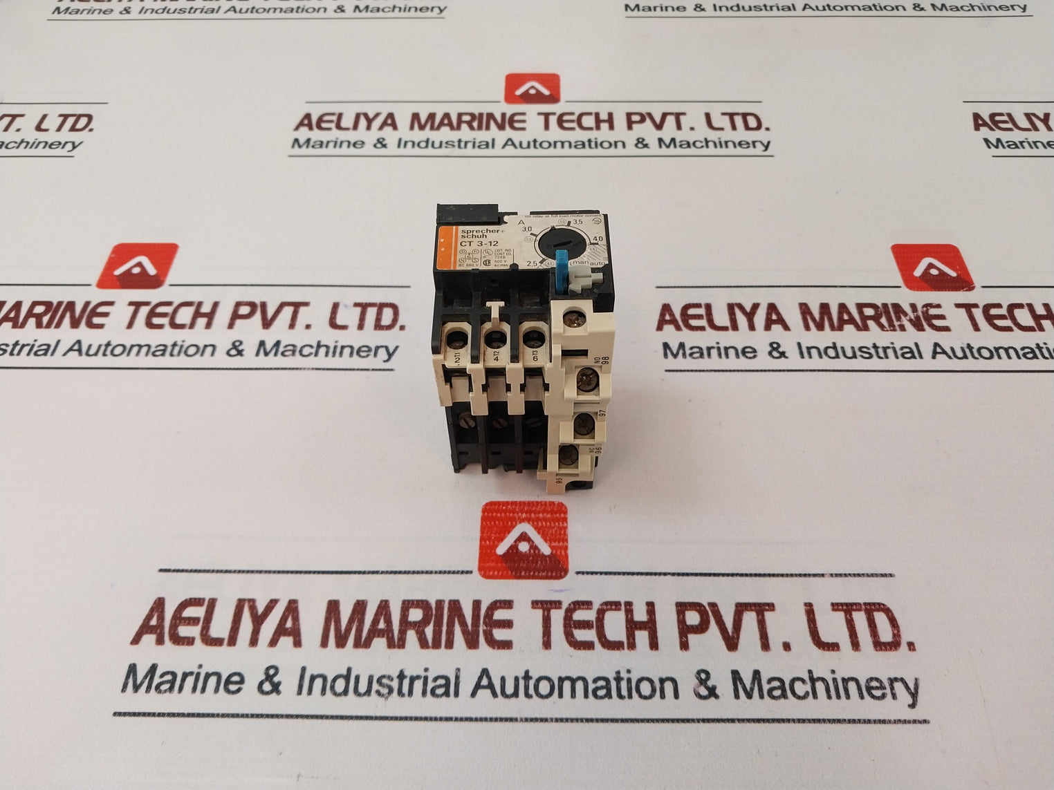 Sprecher+Schuh Ct 3-12 Overload Relay 600V Ac 2.5-4.0 A