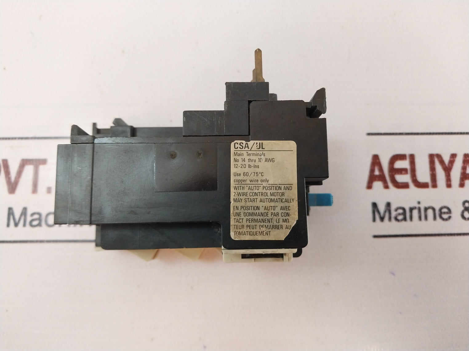 Sprecher+Schuh Ct 3-12 Overload Relay 600V Ac 2.5-4.0 A