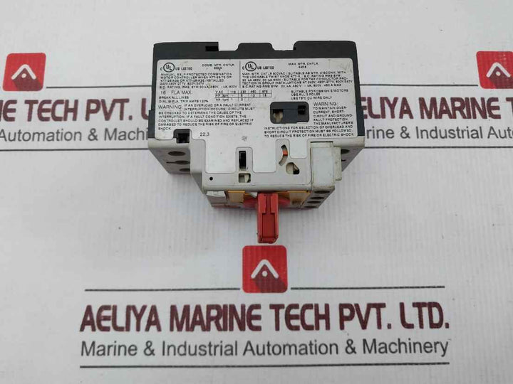 Sprecher+schuh Kta7-25s-16a Motor Protection Circuit Breaker 240vac Max