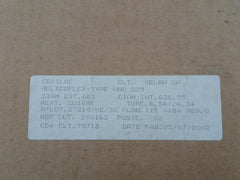 Spring-energized Metal Seal Hnd 229 Helicoflex