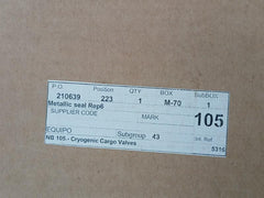 Spring-energized Metal Seal Hnd 229 Helicoflex