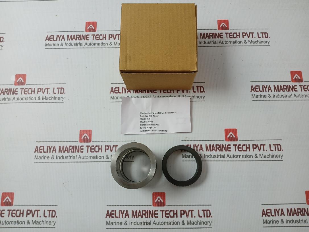 Spring Loaded Mechanical Seal Set For Water & Oil Pump