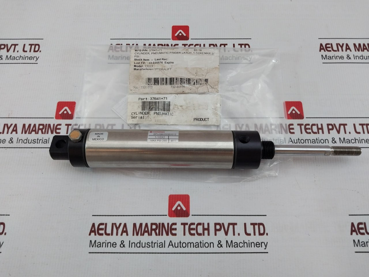 Spusb/050E0012 Finger Latch Pneumatics Cylinder Norgren 250Psi