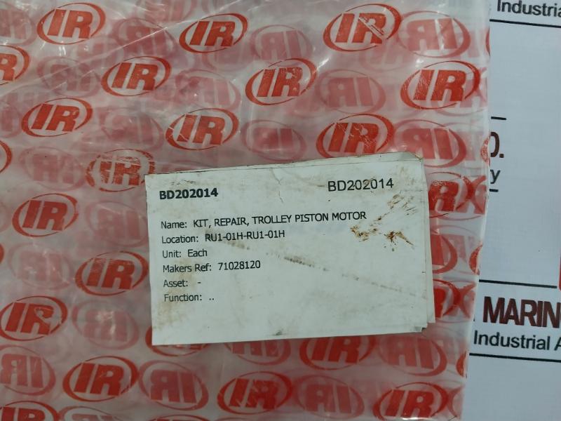 SPX Globe 139-911 Repair Trolley Piston Motor Seal Kit