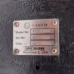 Spx Globe R43Xxxa10 Piston Air Motor 412-900A 0-9/10 0.05Mm