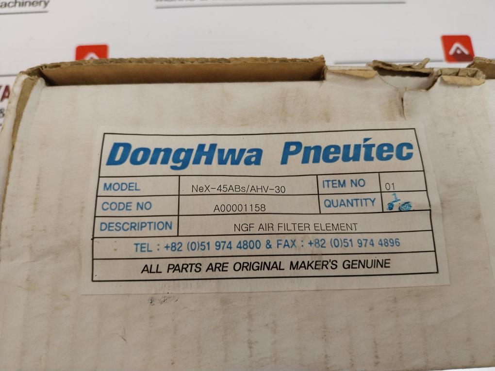 Spxflow 101861 Ngf Air Filter Element Nex-45Abs/Ahv-30