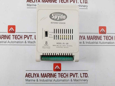 Spydo Ps-108 8 Channel Cctv Camera Power Supply 150-285V 50-60Hz