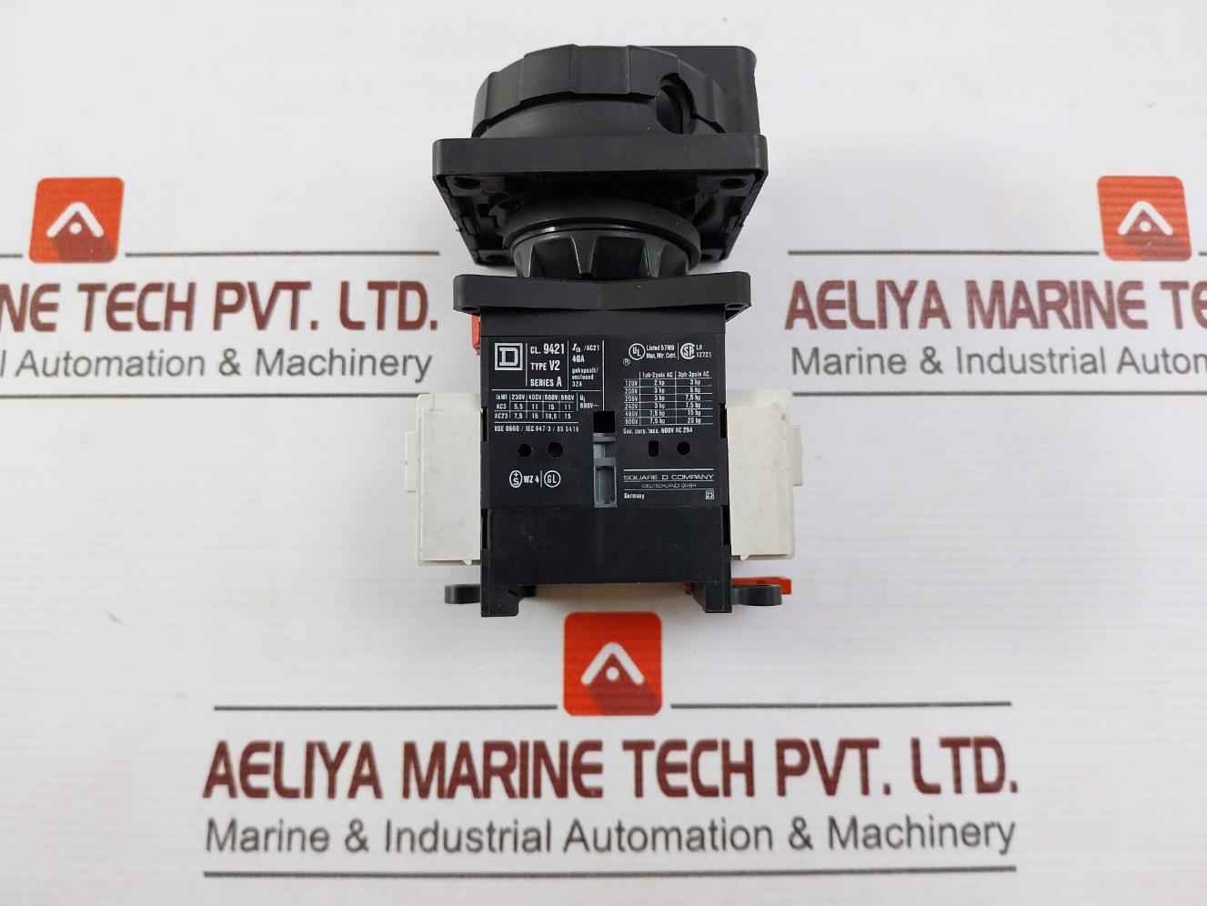 Square 9421 Disconnect Switch With Operating Handle Ith/Ac21 600Vac 25A