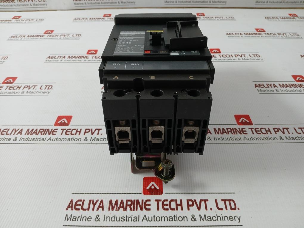 Square D 3-pole Molded-case Circuit Breaker 750V 50/60Hz Hj-060