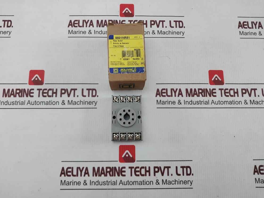Square D 8501Nr51 Relay Socket 10Amp-300V