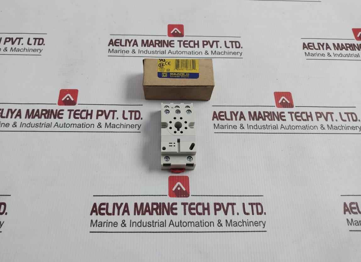 Square D 8501Nr52 Series B Fixings Relay Socket 16 Amp-300V