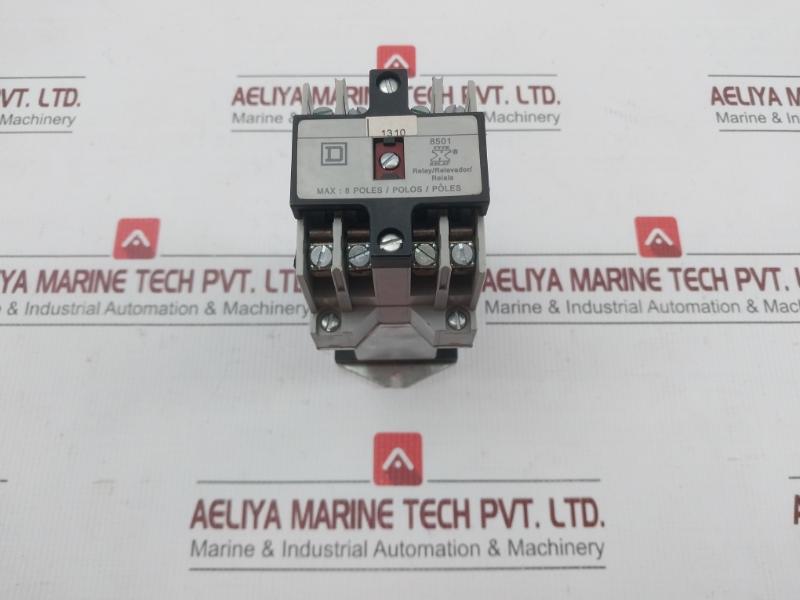 Industrial Control Relay 8-pole Square D 8501