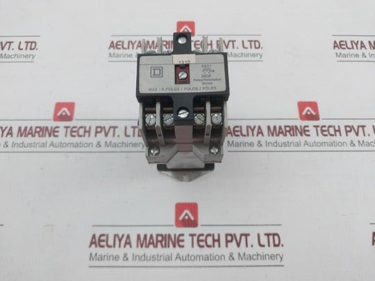 Industrial Control Relay 8-pole Square D 8501