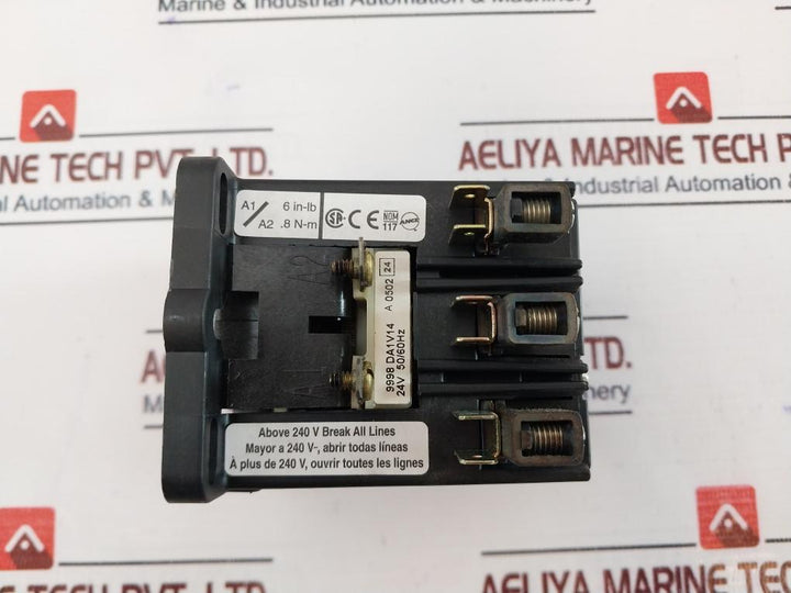 Square D 8910Dpa33V14Y124 Definite Purpose Contactor 24V~ 50/60Hz