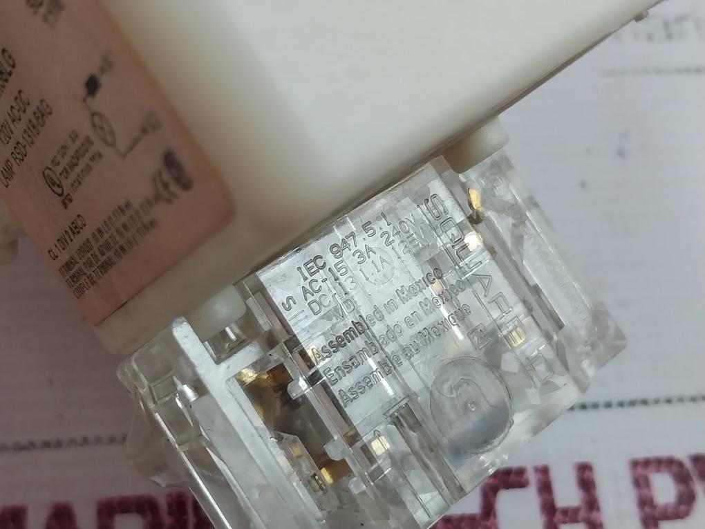 Square D 9001Km38Lg Green Pilot Light 120 Volt Ac/Dc