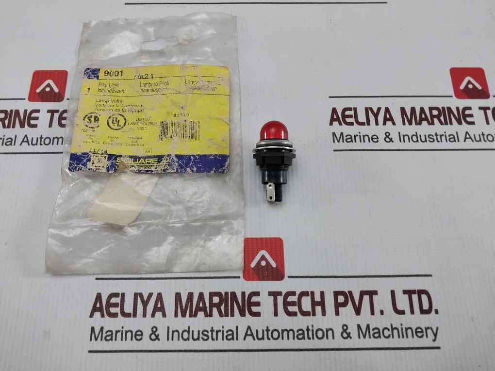 Square D 9001Or24 Pilot Light 5W 120V Lamp Volts 24V