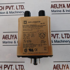 Square D 9050 Jck54V20 Electrical Timing Relay 12-120Sec Ser B