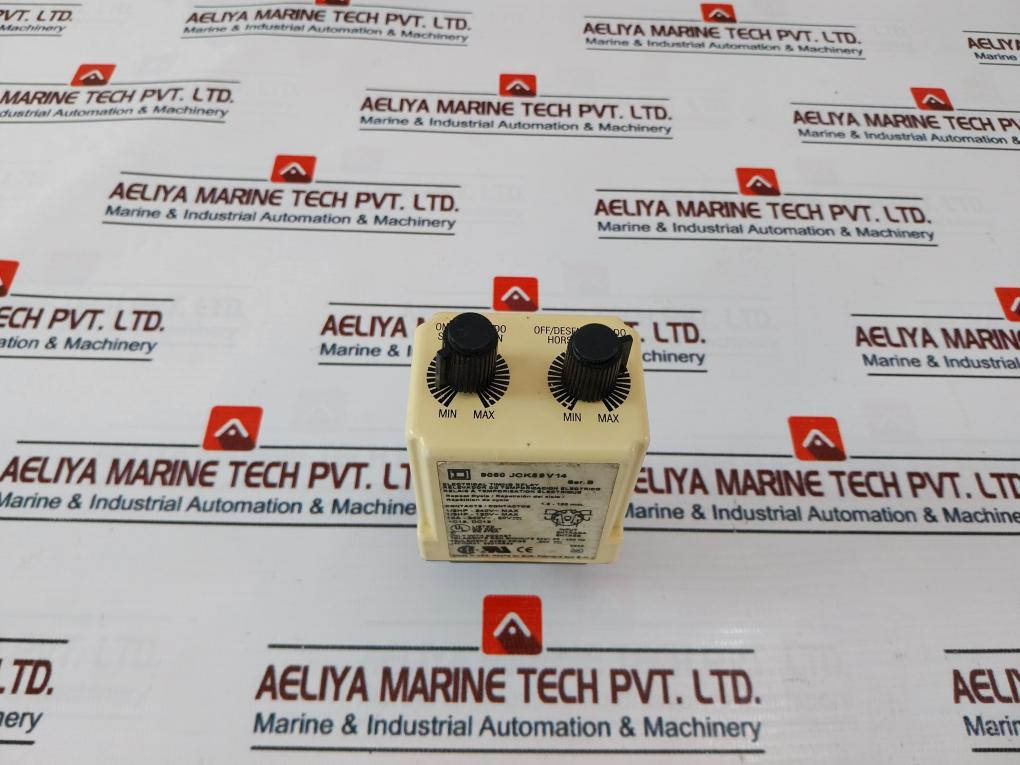 Square D 9050 JCK59V14 Electrical Timing Relay Ser B