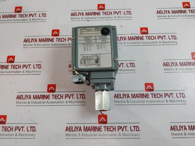 Square D Gcwm-3 Pressure Switch Series C 1335