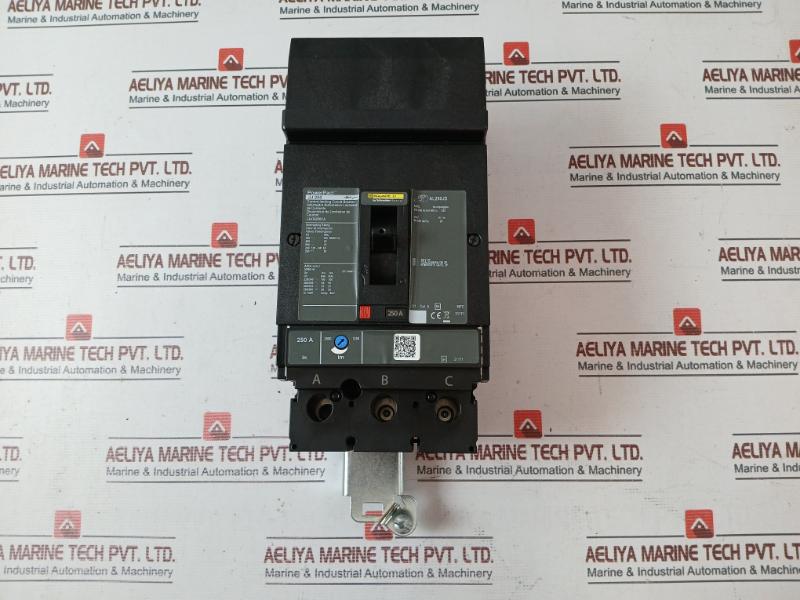 Square D Jja36250Ca Powerpact J-frame Molded Case Circuit Breaker Jj 250 3 Pole