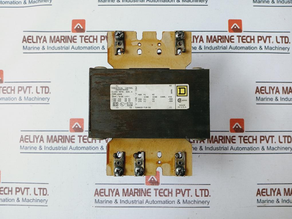 Square D K500 Industrial Control Transformer Ser.A