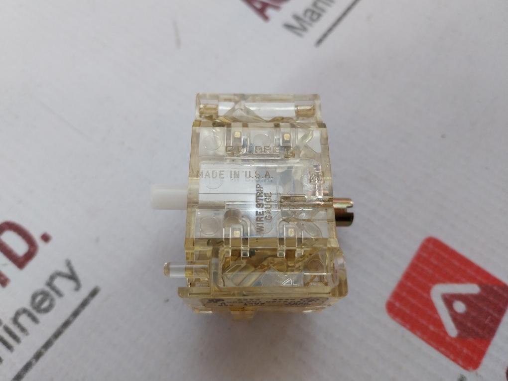 Square D Ka-1 Finger Safe Contact Block
