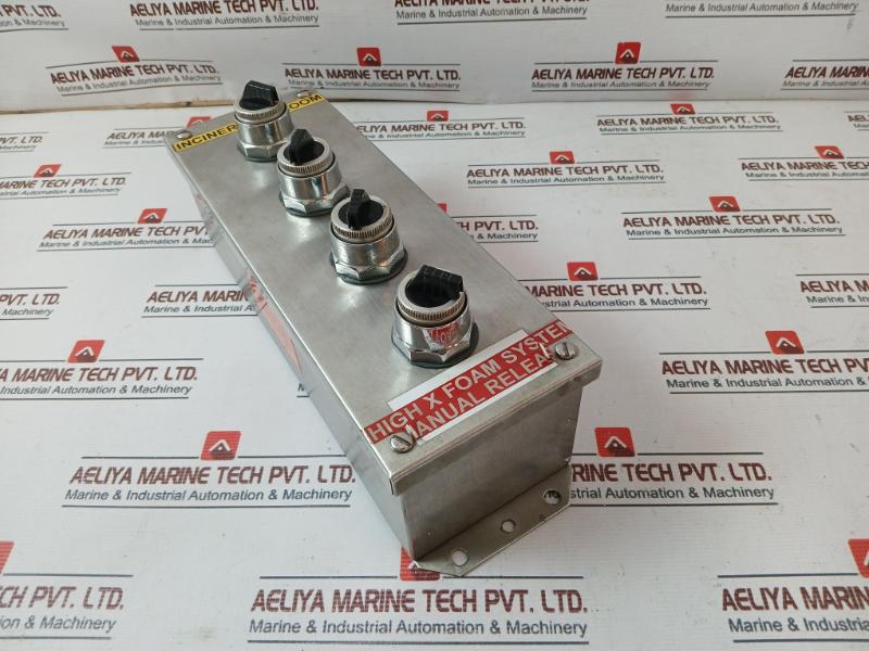 Square D Kyss-4 Control Station Class 9001 9722 Series G