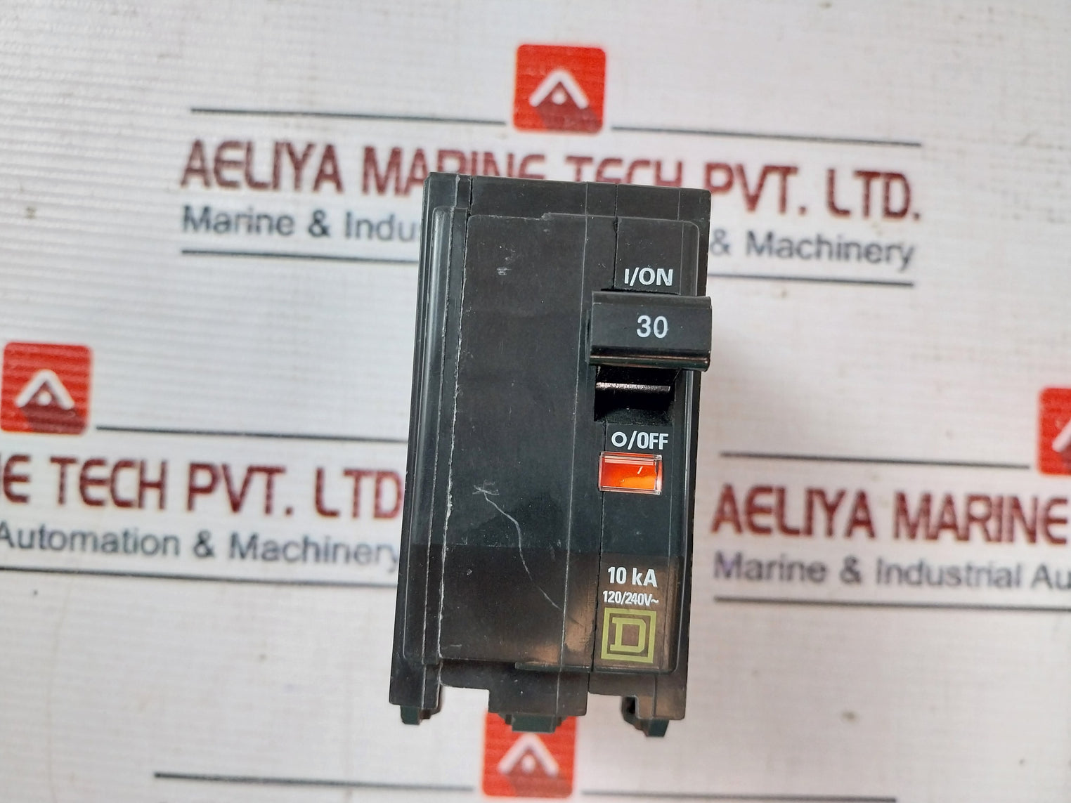 Square D Qo 30A Circuit Breaker E17-1024-010 10000A
