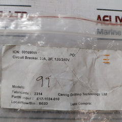 Square D Qo 30A Circuit Breaker E17-1024-010 10000A