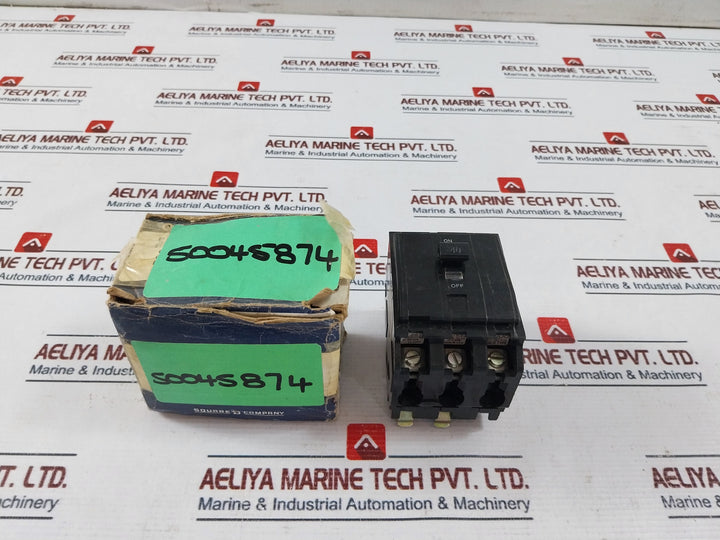 Square D Qo 340 Circuit Breaker 3 Pole 40A