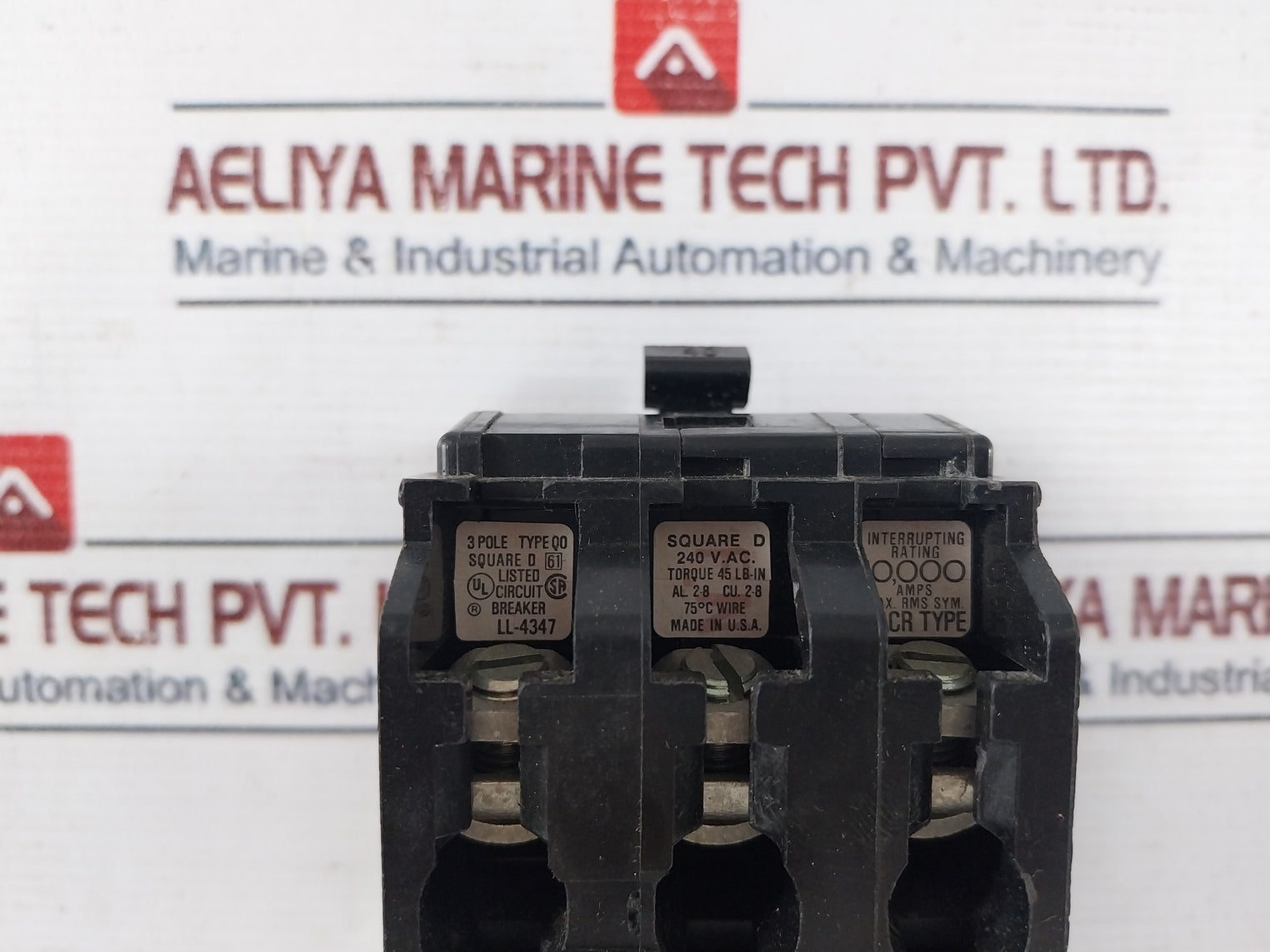 Square D Qo 340 Circuit Breaker 3 Pole 40A