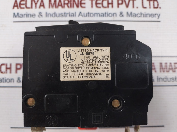 Square D Qo 340 Circuit Breaker 3 Pole 40A